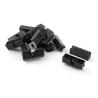 Buy cheap Black Through Hole Male Socket / 2.54mm Straight Male Box Header Connector from wholesalers