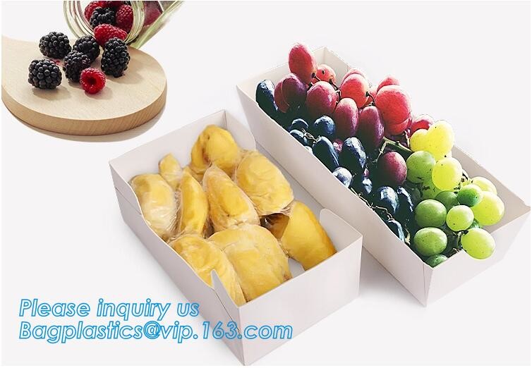 economy Cupcake Box White Window Cake Box customized Wedding Cake Box,6inch in stock PET Plastic Clear birthday Cake Box