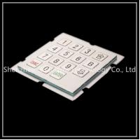 Buy cheap Customized Industrial Metal Keyboard For Dyeing Machine Equipment Operation product