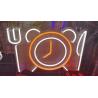 Buy cheap Square Backboard RoHS Acrylic Flex Neon Sign 8×12mm Silica For Dining Hall from wholesalers
