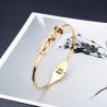 Buy cheap Unique niche design brand palace style diamond bracelet adjustable buckle bangle from wholesalers
