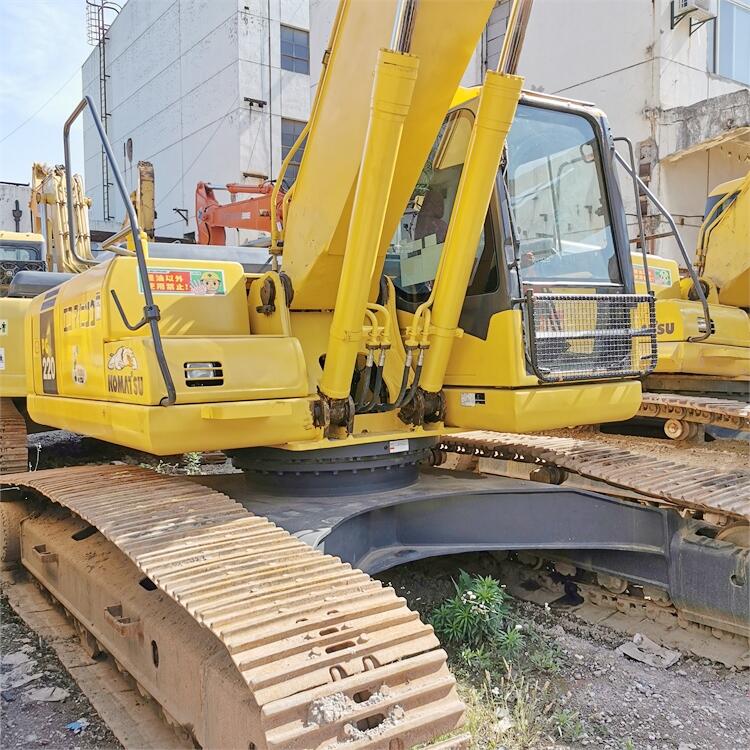 20ton Used KOMATSU Crawler Excavator PC220 PC210 PC200 with 0.8m3 Bucket Capacity