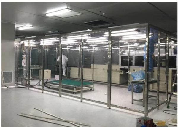 Buy cheap Mobile Class 1000 Dustproof Softwall Clean Room from wholesalers