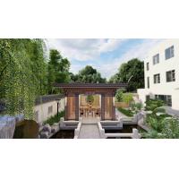 Buy cheap New Chinese Style Aluminum Alloy Garden Pavilion Arbor Kiosk Modern Take On product
