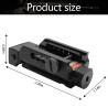 Buy cheap Shotgun Bore Laser Sight Shockproof Laser Sight Picatinny Rail Pistol from wholesalers