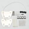 Buy cheap Cold Rolled Steel FTTH Fiber Optic Terminal Box DA-FDB-16D-PA-10 For Durable Construction from wholesalers