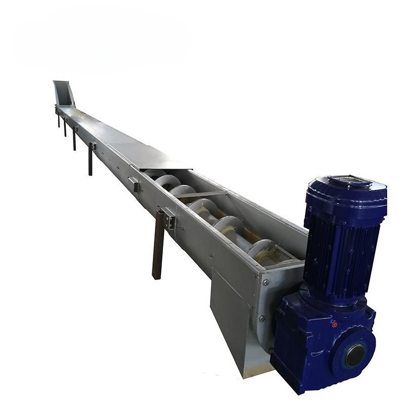 OEM Custom Horizontal Sludge Dehydrating Stainless Steel Screw Auger Conveyor