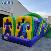 Buy cheap Customized PVC inflatable equipment jump bounce castle bouncy obstacle giant product
