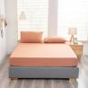 Buy cheap Hypoallergenic Plain Cotton Bed Sheet Set With 1 Fitted Sheet Cotton Bedsheet Queen Size from wholesalers