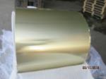 Blue / Golden Coil Coated Aluminium , 0.105MM Coil Coated Aluminium Different