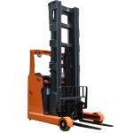 Convenient Monta Cargas Li-ion Battery Electric Reach Truck with Battery Charger