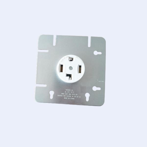 Buy cheap 5 Inch Metal Conduit Box Cover 1.60MM Thickness Galvanised Steel With Knockouts from wholesalers