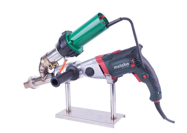 Buy cheap 1300W Extrusion Welding Machine , Double Heating Hot Air Plastic Welder from wholesalers