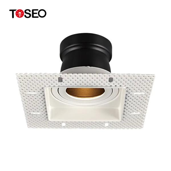 Buy cheap Customized GU10 Trimless Downlight Fixture Modern Bedroom Recessed Ceiling Light from wholesalers