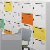 Buy cheap Contemporary Steel Office File Cabinet With Lock Modern Design for Multi-User for Bedroom Kitchen Outdoor School Gym Storage Support customization from wholesalers