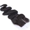 Buy cheap Unproducssed Peruvian Hair 3 Part Natural Color Body Wave 4*4 Lace Closure from wholesalers
