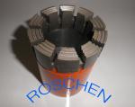 Buy cheap Impregnated Small Core Bore Bits , Diamond Core Drilling Bits T2 - 56 mm from wholesalers