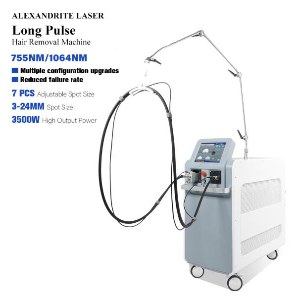 Buy cheap New Upgraded Alexandrite Nd Yag Laser For Hair Removal Skin Rejuvenation from wholesalers