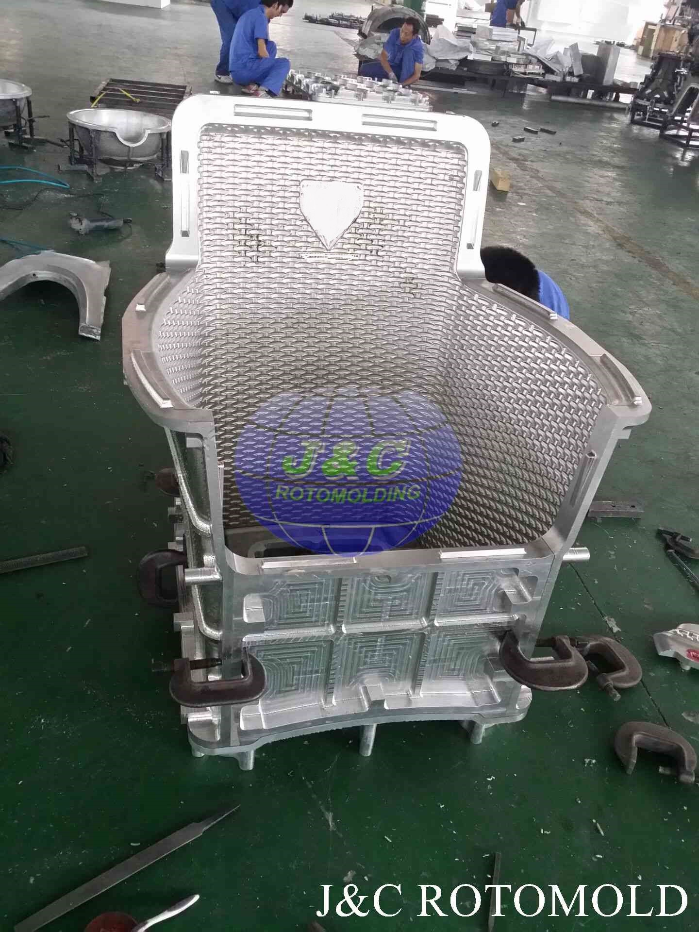 Plastic Products Made By Rotational Moulding , Rantan Chair Rotomoulding Moulds