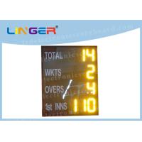 Buy cheap College Small Digital Scoreboard , Portable Digital Scoreboard Amber Color product