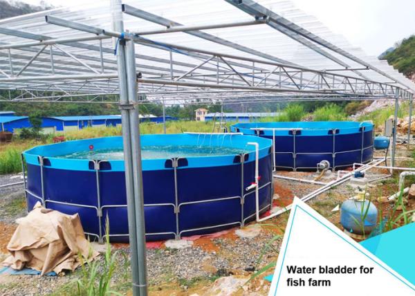 Buy cheap Flange Diameter 40m Fish Farming Water Bladder Tanks from wholesalers