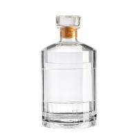 Buy cheap Hot Stamping Glass Wine Bottle Customized Logo and Large Volume for Clients' product