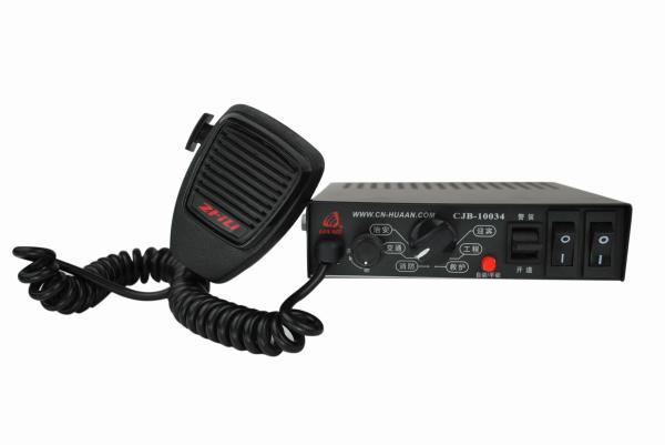 Buy cheap 5 Tones Police Electronic Siren Amplifier , 100W Handheld Emergency Siren from wholesalers