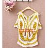 Buy cheap Blouse, Women, Hollow Out, Loose, Beach Crochet, Bikini, Blouses, Long Sleeve, Maxi Shirts from wholesalers