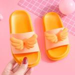 Flat Heel PVC Little Boy Girl Slides Slippers EUR26