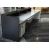 Buy cheap Contracted Style Fashion Retail Store Checkout Counters Black And White Color from wholesalers
