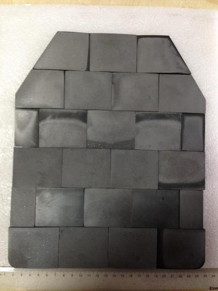 Boron Carbide Ballistic Tiles / Silicon carbide NIJ III Bulletproof Ballistic