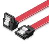 Buy cheap 109 SATA Cable 7P/1.27-90° 7P/1.27 250mm Solid State Disk Serial Cable 90° Degree Elbow Both Ends Of Connector With Lock from wholesalers