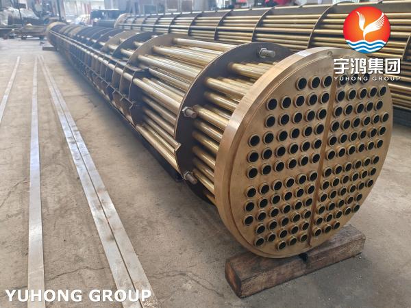 Buy cheap ASTM B111 Copper Alloy Straight Tube Bundle , Tubesheets For Heat Exchanges And Condensers from wholesalers