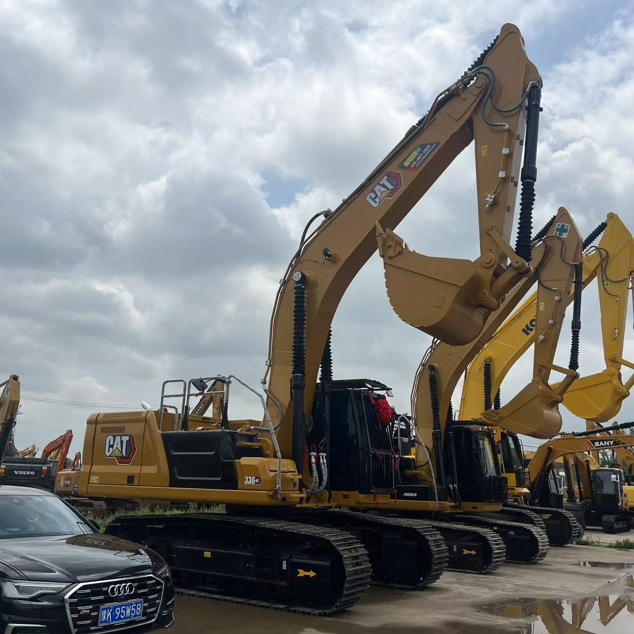 Used Cat336 Mining Excavator Original Engine Construction Heavy Duty Digger