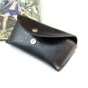 Buy cheap 2020 fashion eyewear bag black glasses pouch custom private logo pu leather soft sunglasses case from wholesalers