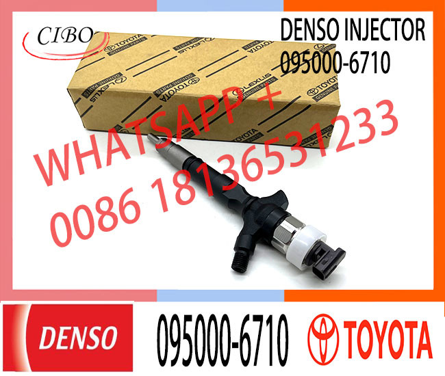 Diesel fuel Common Rail Injector Assembly 23670-30120 095000-7810 095000-6710 For Toyota