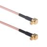 Buy cheap IoT Coax Cable 50 Ohm RG316 90-Degree MCX To MCX Male Cable Assembly from wholesalers