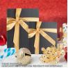Buy cheap Gift Box With Lid Black Magnetic Close Decorative Boxes Christmas Thanksgiving Birthday Wedding Bridesmaid Gift from wholesalers