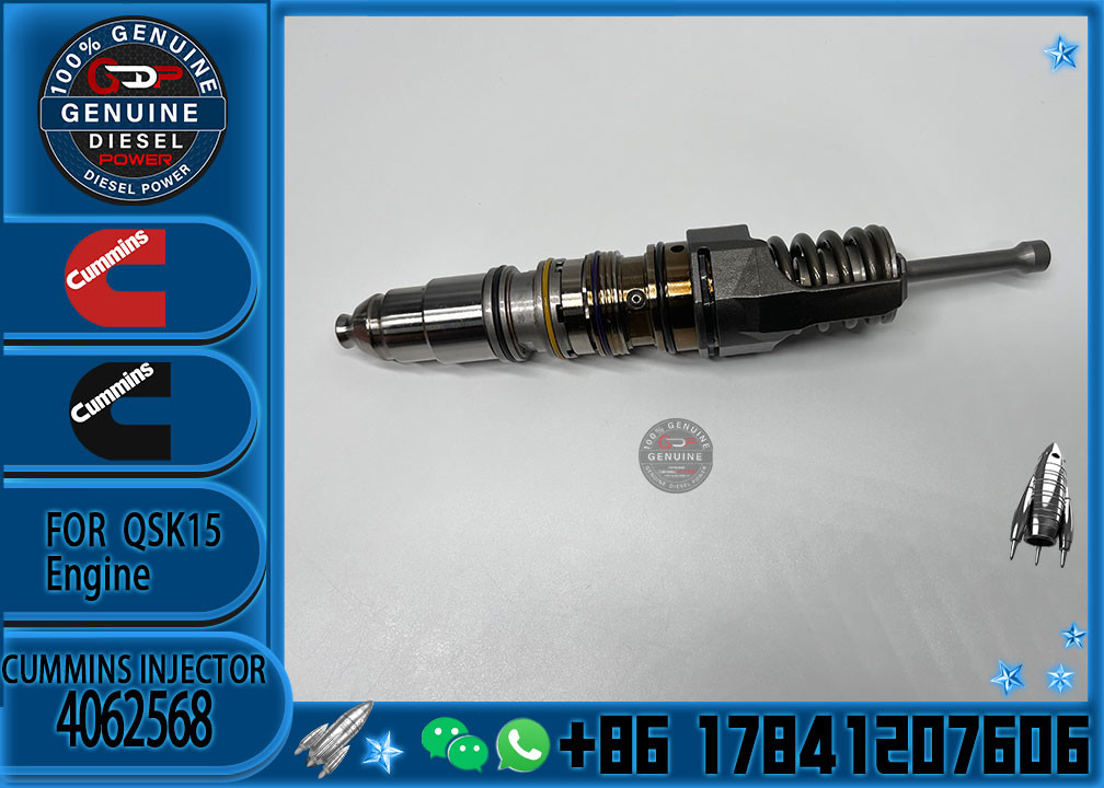 4062568 QSK15 Diesel Engine Common Rail Fuel Injector 4914537 3973059 3975929 4010642 4026222 4061851