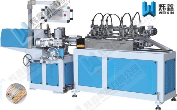Buy cheap Efficiency Double Color Paper Tube Machine For Packing Single Drinking Straw from wholesalers