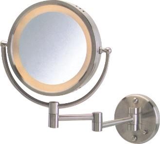 Buy cheap Hotel Bathroom Polish 304 Stainless Steel Magnifying Mirror 9" from wholesalers