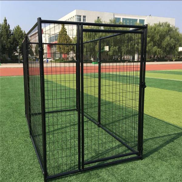 Buy cheap Low Carbon Steel Wire Chain Link Dog Kennel / Outdoor Dog Enclosures from wholesalers