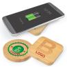 Buy cheap Bamboo Smart Phone Wireless Charger Ultra Slim Fast Charge 5W Biodegradable from wholesalers