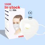 Anti Pollution N95 Face Mask , Folding N95 Filter Mask Certified For Smoke