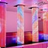 Buy cheap Transparent T12 Outdoor LED Mesh Screen DC12V Energy Saving Building Exterior from wholesalers