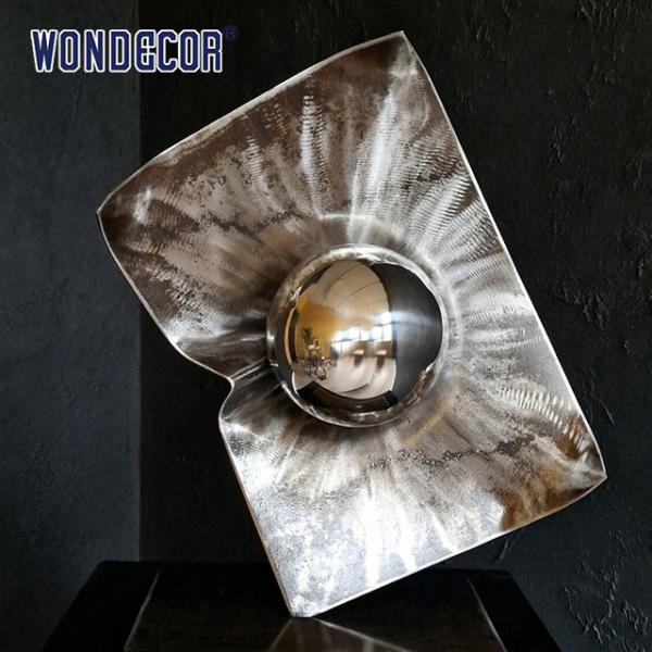 Buy cheap Interior Art Decoration Abstract Stainless Steel Ball Art Sculpture from wholesalers