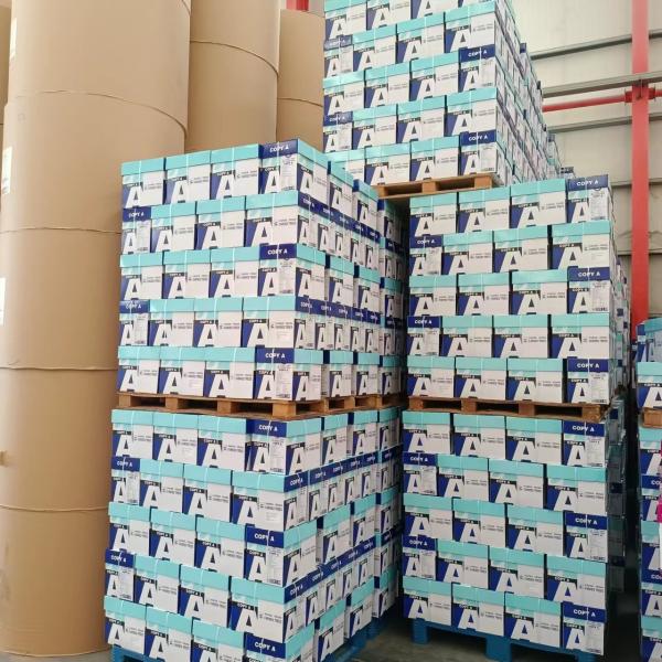 Buy cheap Customized Size Offset Printing Paper Uncoated White Woodfree Paper from wholesalers
