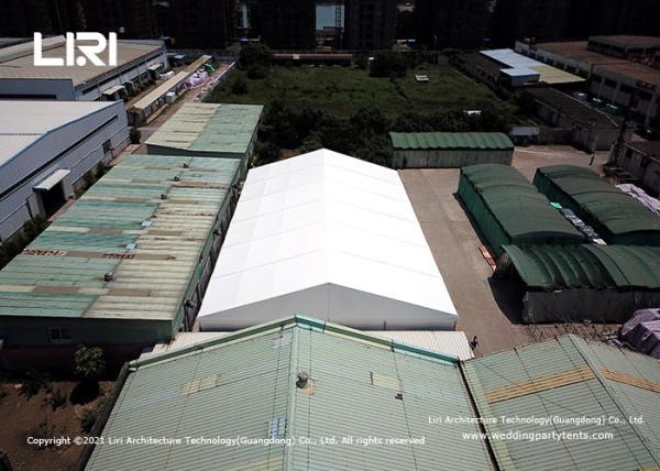 Buy cheap Tear Resistant 20X50m Warehouse Storage Tent With PVC Fabric from wholesalers