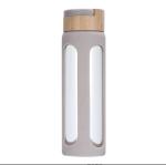 Personalised 550/750ml High Borosilicate Glass Water Bottle Custom Glass