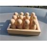 Buy cheap Sort Pegdoll Wooden Rainbow Stacker Wooden Memory Stick Game from wholesalers